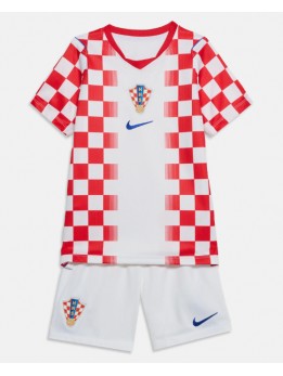 Kroatien Replika Hemmakläder Barn VM 2026 Kortärmad (+ byxor)
